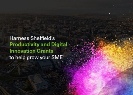 Harnessing Sheffield's Productivity and Digital Innovation Grants second underlaid image