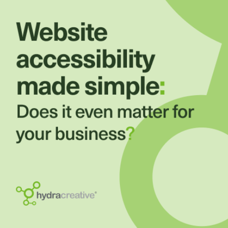 Hydra Insight - Website accessibility (WCAG) made simple: does it even matter for your business?