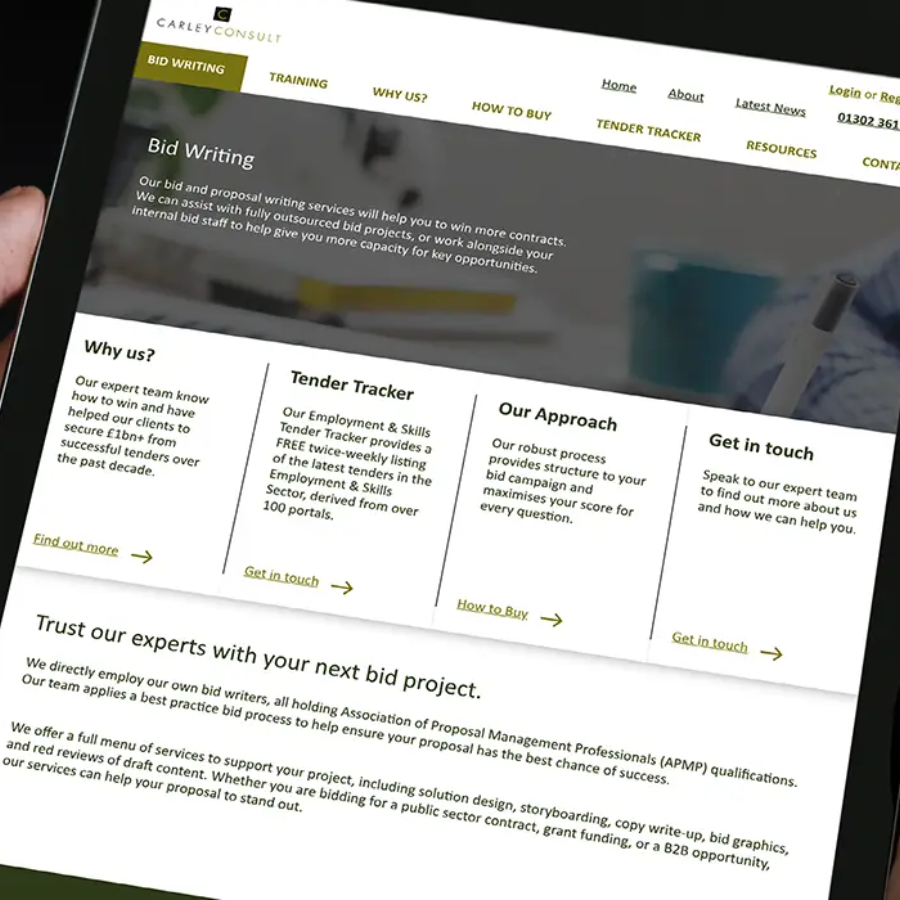 Carley Consult part of Bespoke Bids Group